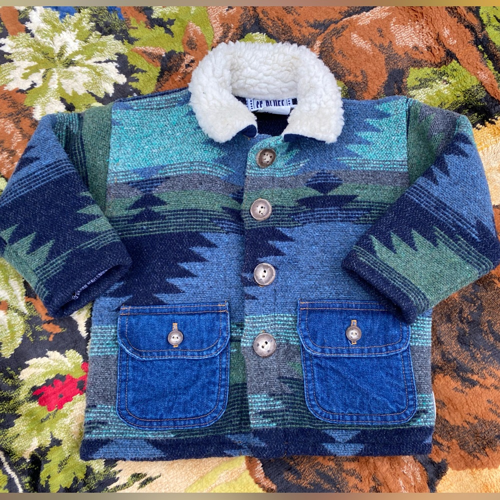 SF Blues, Aztec jacket, 18m